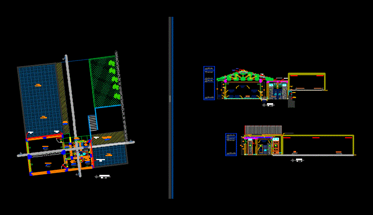 Initial Classroom DWG Block for AutoCAD • Designs CAD