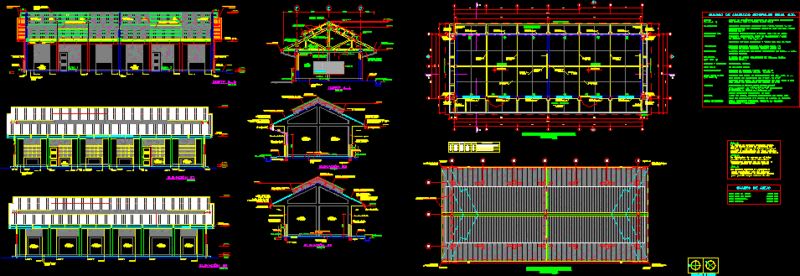 Initial Classroom Module DWG Plan for AutoCAD