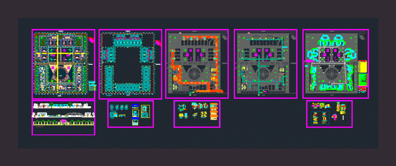 Initial College DWG Block for AutoCAD