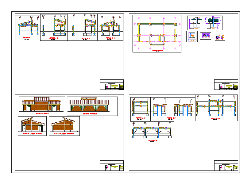 Initial School DWG Block for AutoCAD