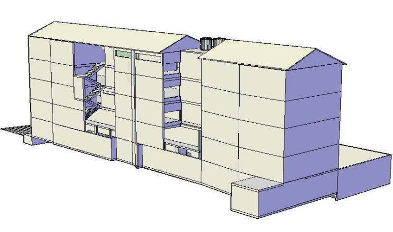 Institute 3D DWG Model for AutoCAD