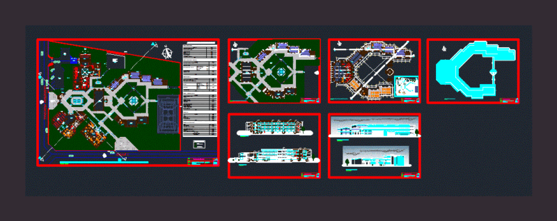 Instituto Tecnologico – Agro – Industrial DWG Block for AutoCAD