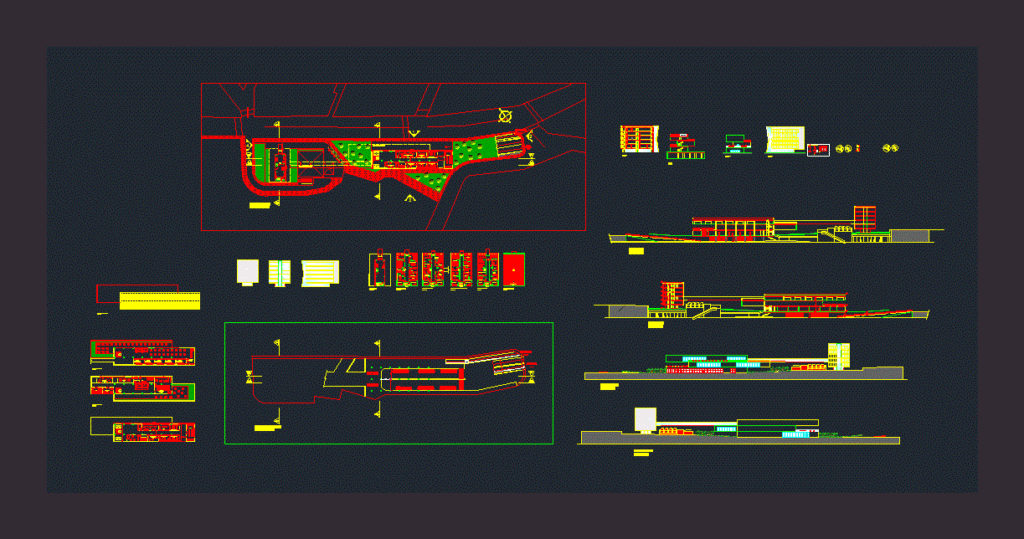 Intermodal DWG Block for AutoCAD