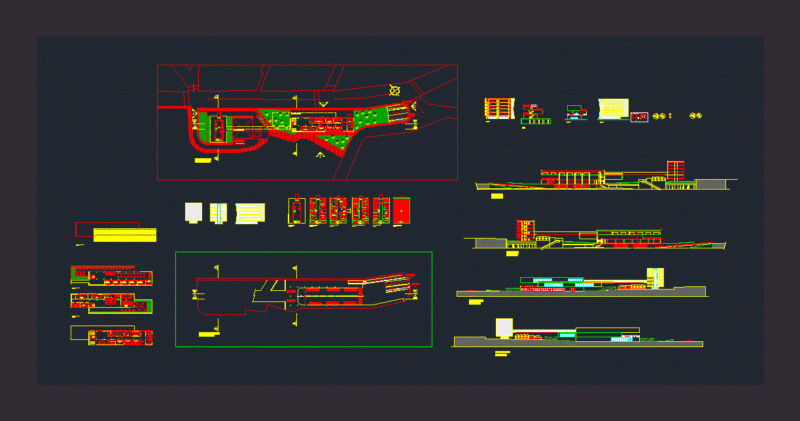 Intermodal DWG Block for AutoCAD
