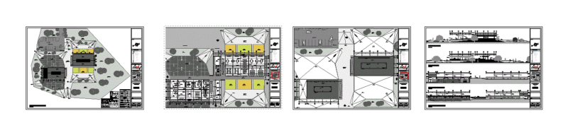 Interpretation Cnter DWG Full Project for AutoCAD