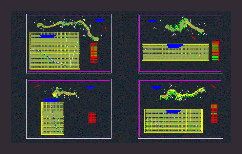 Irrigation Design DWG Block for AutoCAD