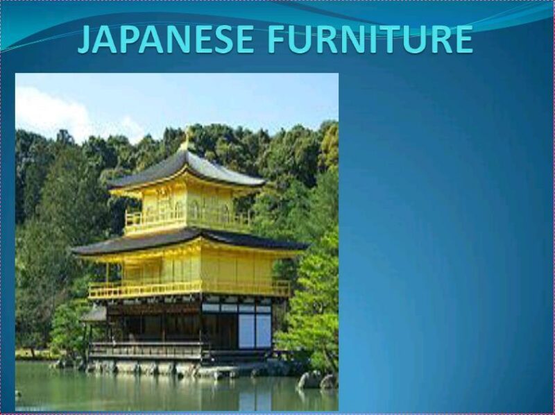 Japanese Furniture PDF Detail (Document)