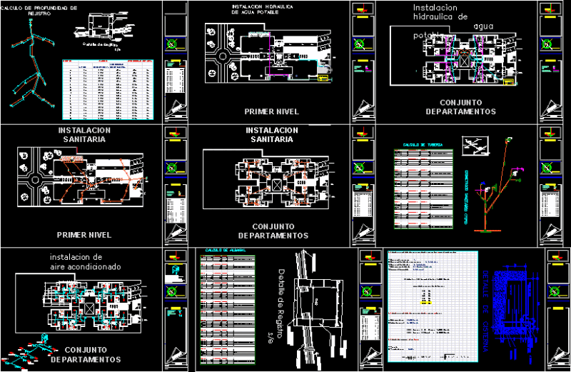 Joint Departmental DWG Full Project for AutoCAD