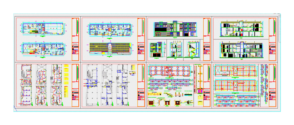 Joint Property – Local – Office DWG Plan for AutoCAD