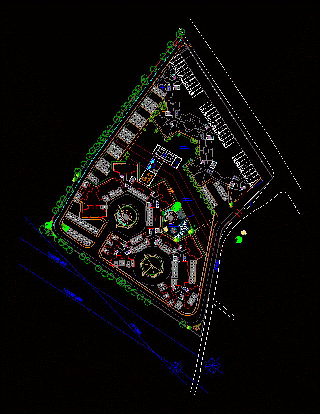 Joint Residence Departments DWG Block for AutoCAD • Designs CAD