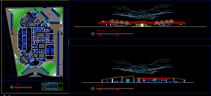 Judiciary Power DWG Block for AutoCAD