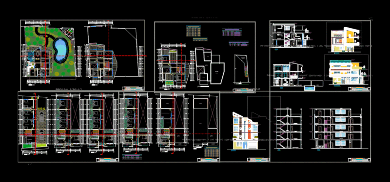 Jungle House DWG Block for AutoCAD