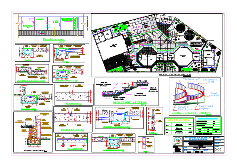 Kinder Garden DWG Block for AutoCAD