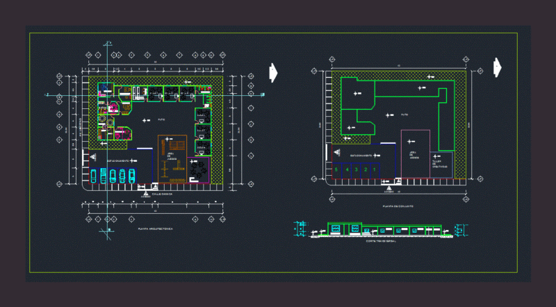 Kinder Garden DWG Block for AutoCAD