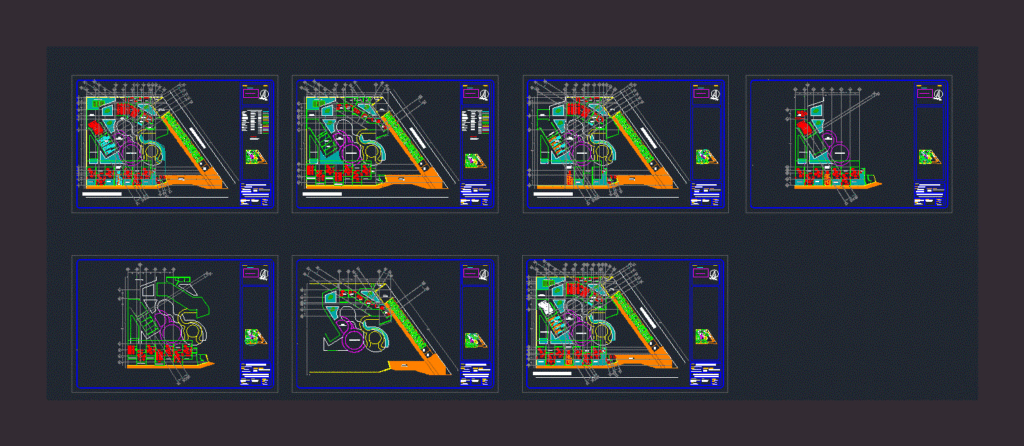 Kinder Garden DWG Block for AutoCAD