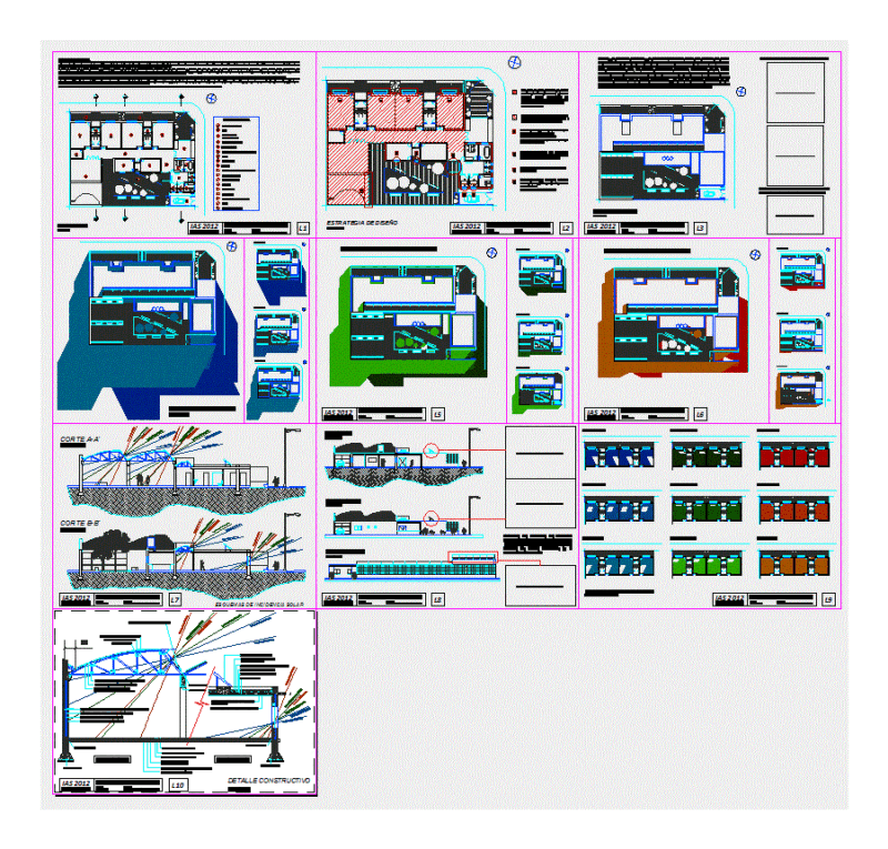 Kinder Garden DWG Full Project for AutoCAD
