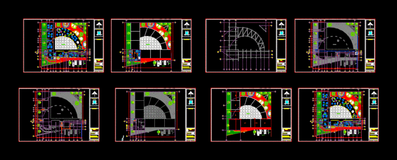 Kinder Garden DWG Plan for AutoCAD