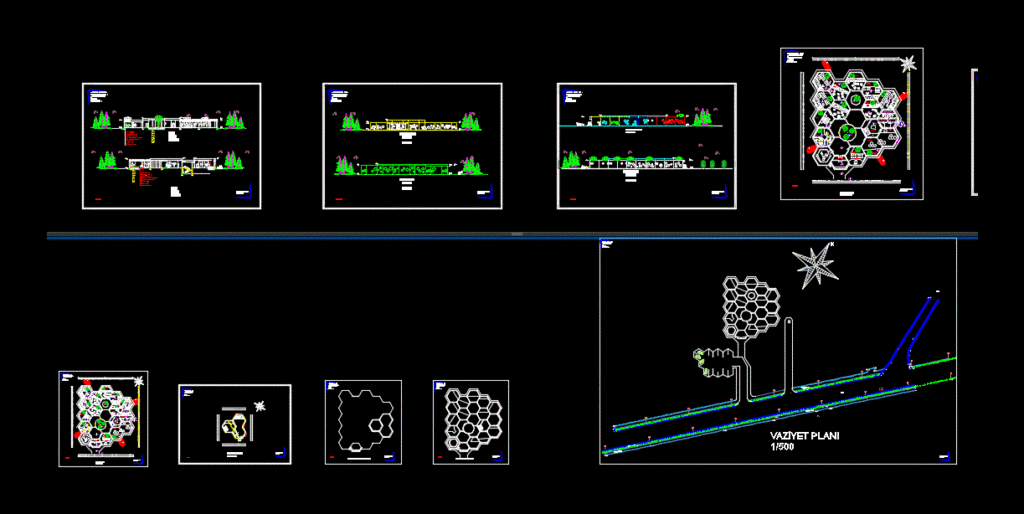 Kindergarten DWG Block for AutoCAD