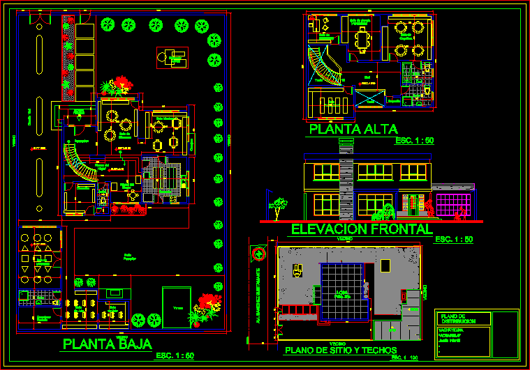 Kindergarten DWG Plan for AutoCAD • Designs CAD