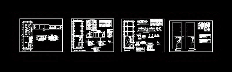 Kindergarten DWG Plan for AutoCAD
