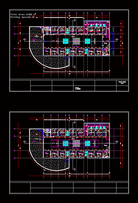 Kindergarthen DWG Plan for AutoCAD