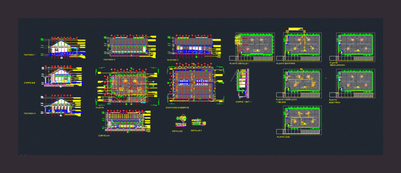 Laboratory DWG Block for AutoCAD