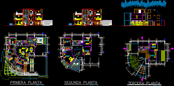 Laboratory House DWG Section for AutoCAD • Designs CAD