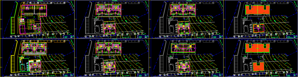 Large Scale Urban Renovation Housing Project, Portugal DWG Full Project for AutoCAD