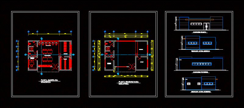 Library 2D DWG Elevation for AutoCAD