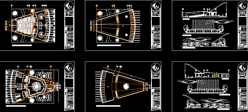 Primary School Library and Auditorium Architectural Plans