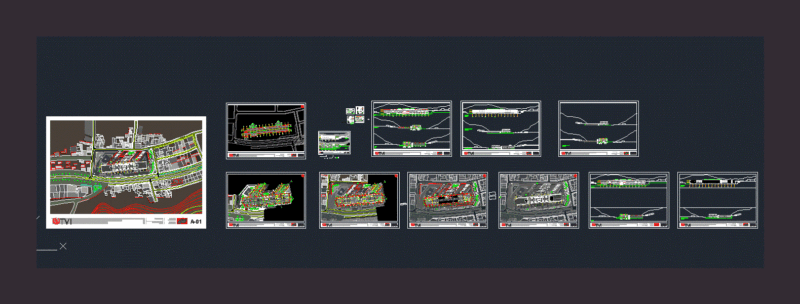 Library Cieneguilla Park DWG Block for AutoCAD