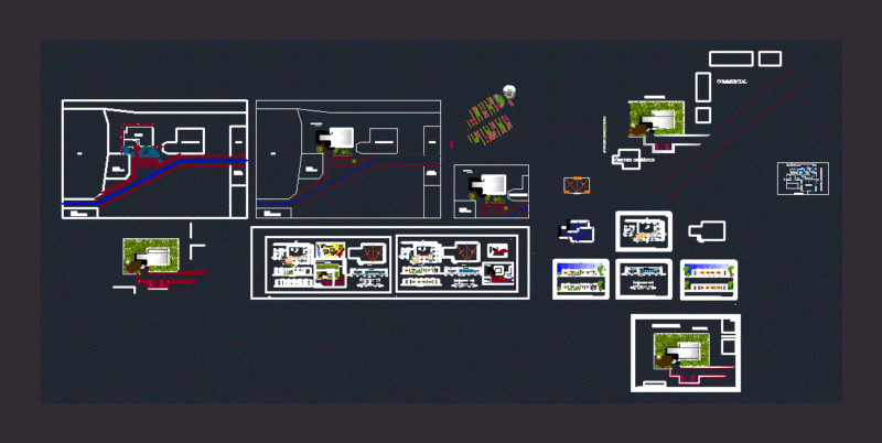 Library DWG Block for AutoCAD