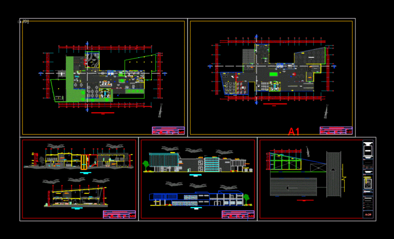 Library DWG Block for AutoCAD