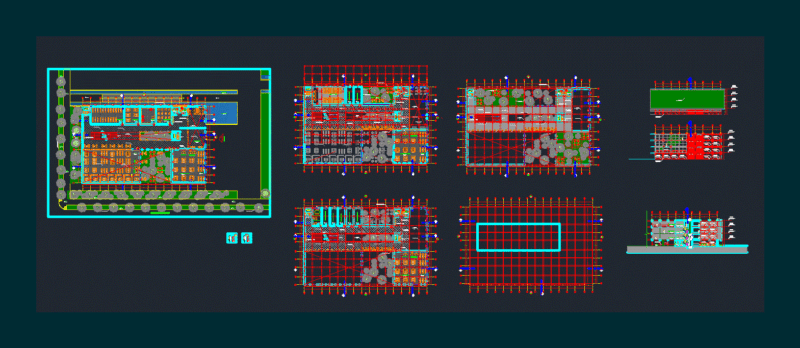 Library DWG Block for AutoCAD