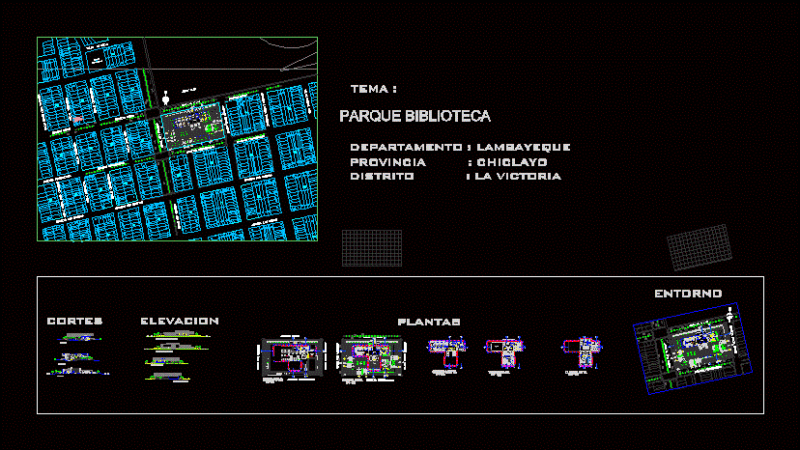 Library DWG Block for AutoCAD