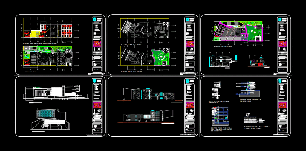 Library DWG Block for AutoCAD
