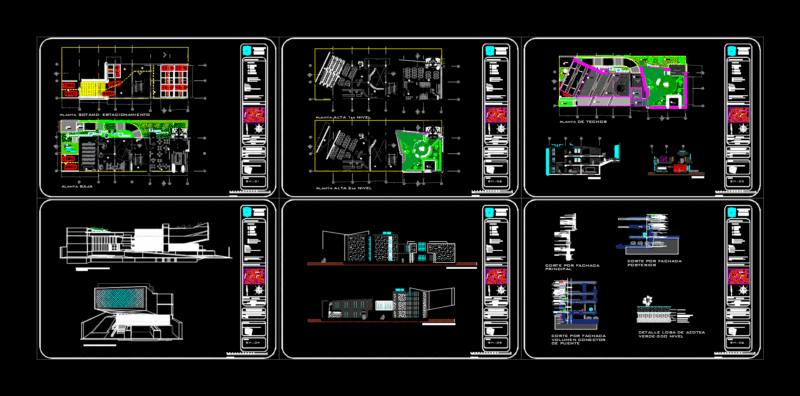 Library DWG Block for AutoCAD