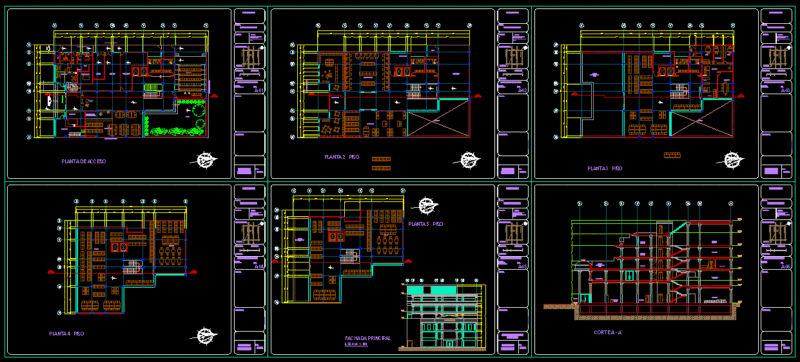 Library DWG Block for AutoCAD