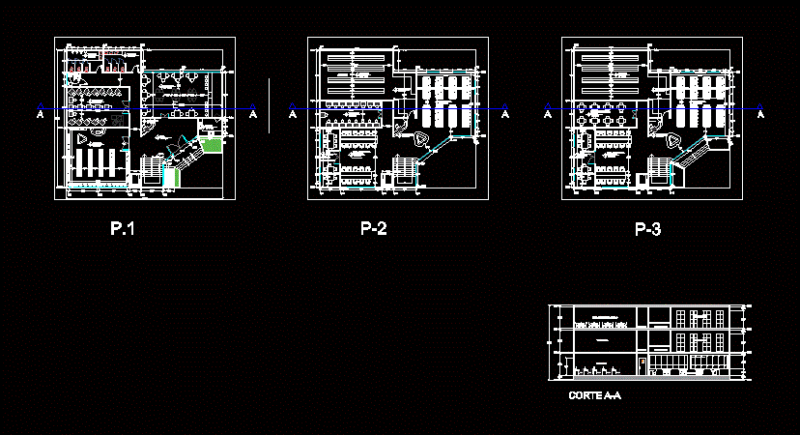 Library DWG Block for AutoCAD