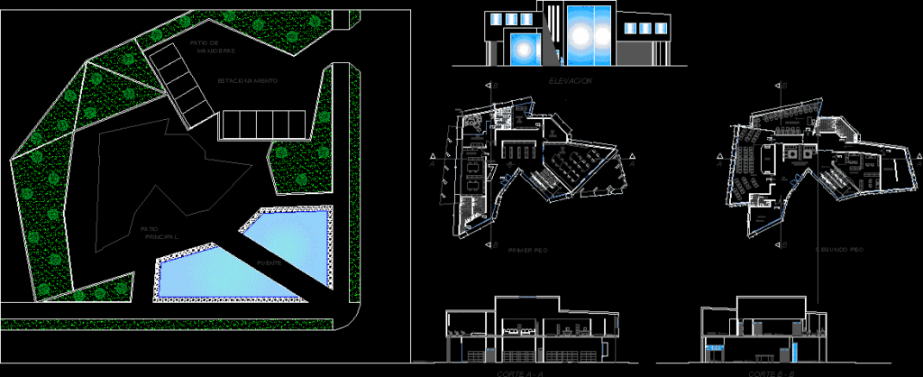 Library DWG Block for AutoCAD