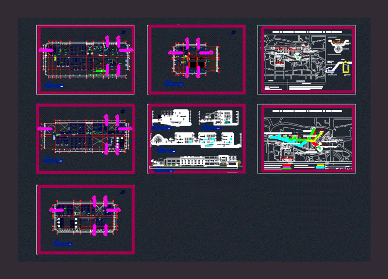 Library DWG Elevation for AutoCAD