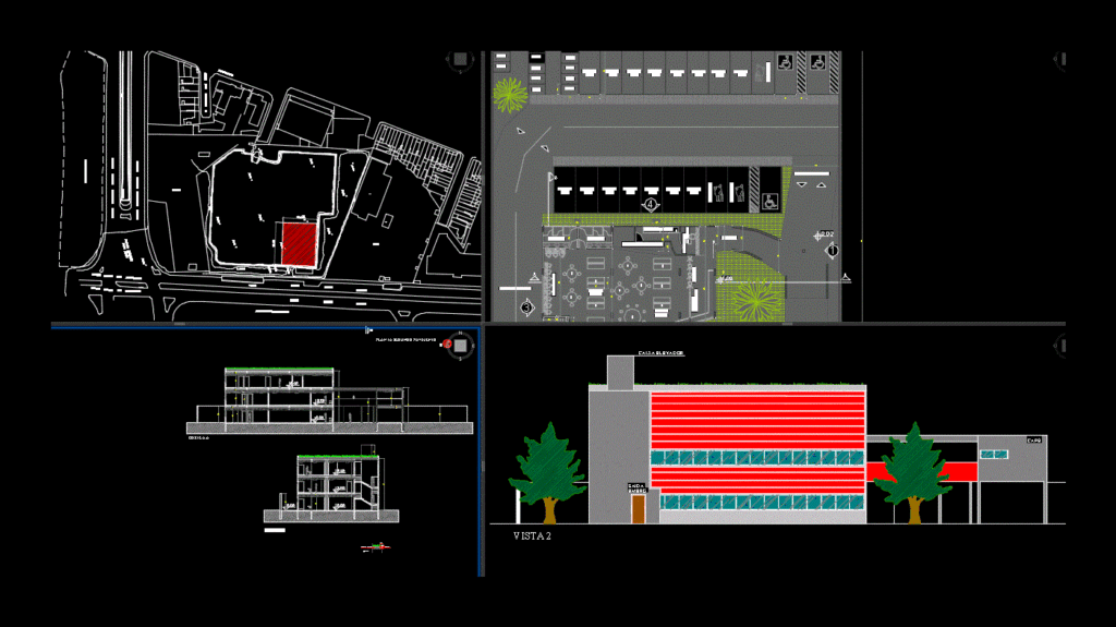Library DWG Elevation for AutoCAD