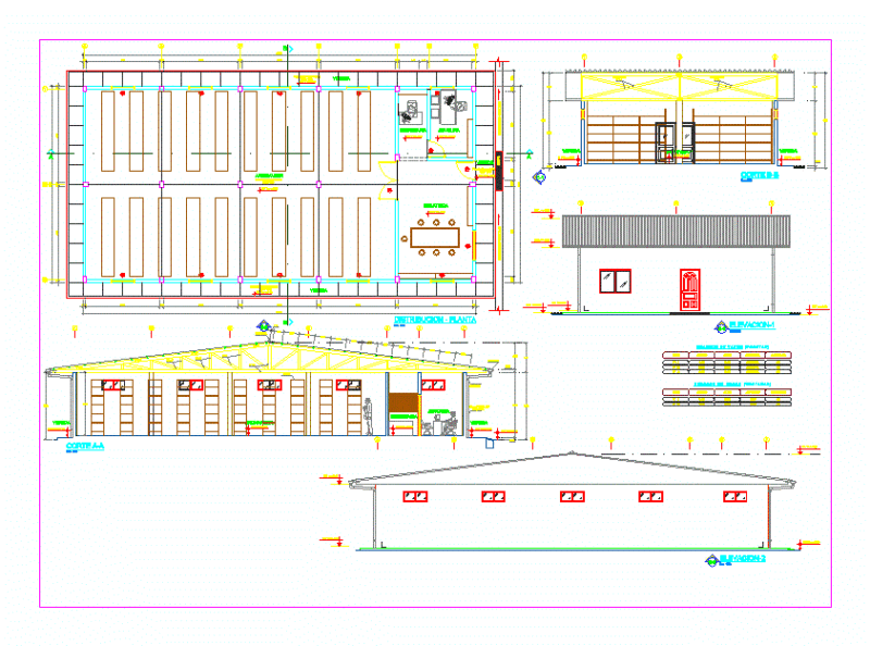 Library DWG Elevation for AutoCAD