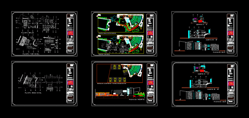 Library DWG Full Project for AutoCAD
