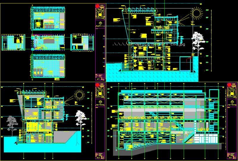 Library DWG Full Project for AutoCAD