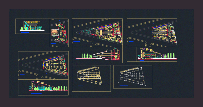 Library DWG Section for AutoCAD