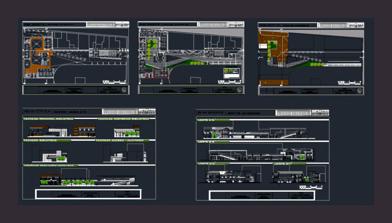 Library Javeriano DWG Full Project for AutoCAD