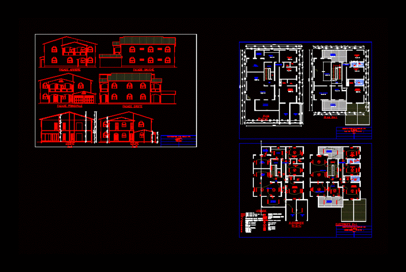 Living Area DWG Full Project for AutoCAD