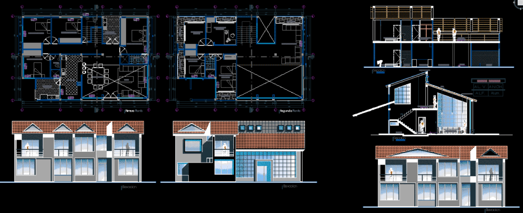 Living In The Jungle DWG Block for AutoCAD