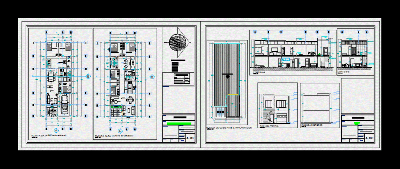 Living Place DWG Block for AutoCAD